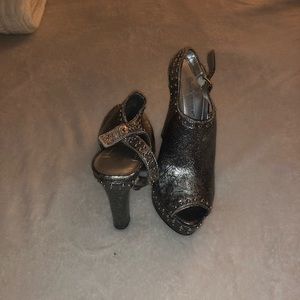 BCBG studded heels